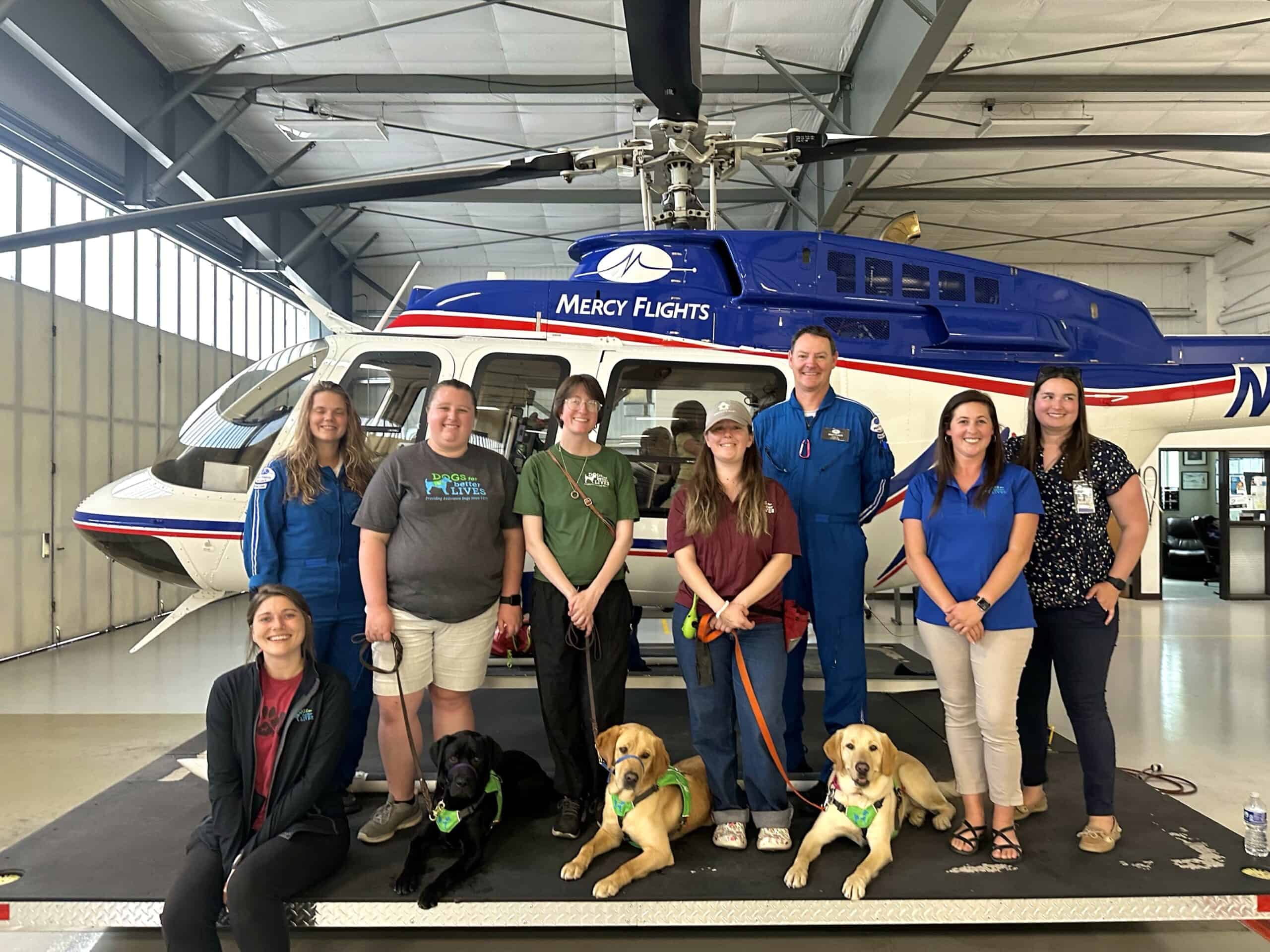 A Pawsitive Day at Medford Mercy Flights