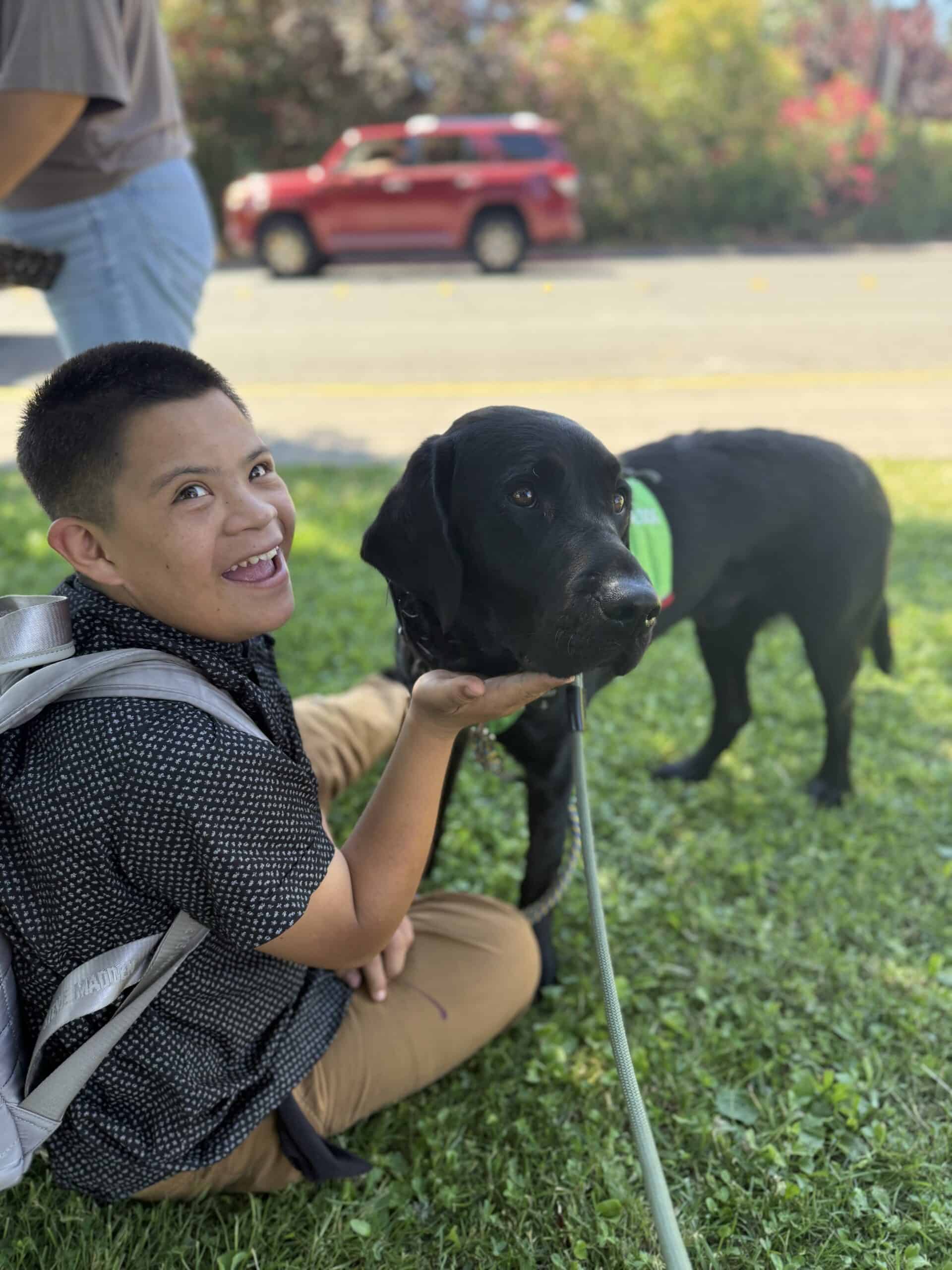 Back-to-School with Dogs for Better Lives Facility Dogs