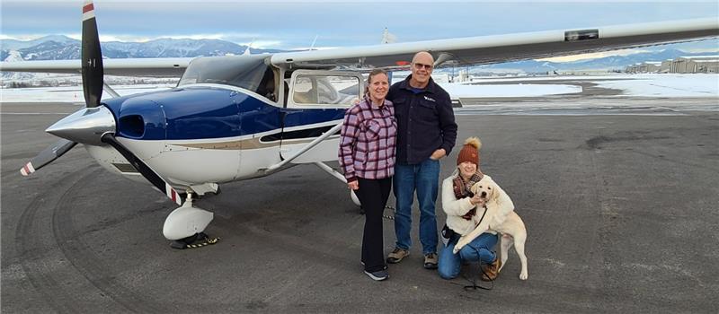 One year partnership anniversary with Angel Flight West