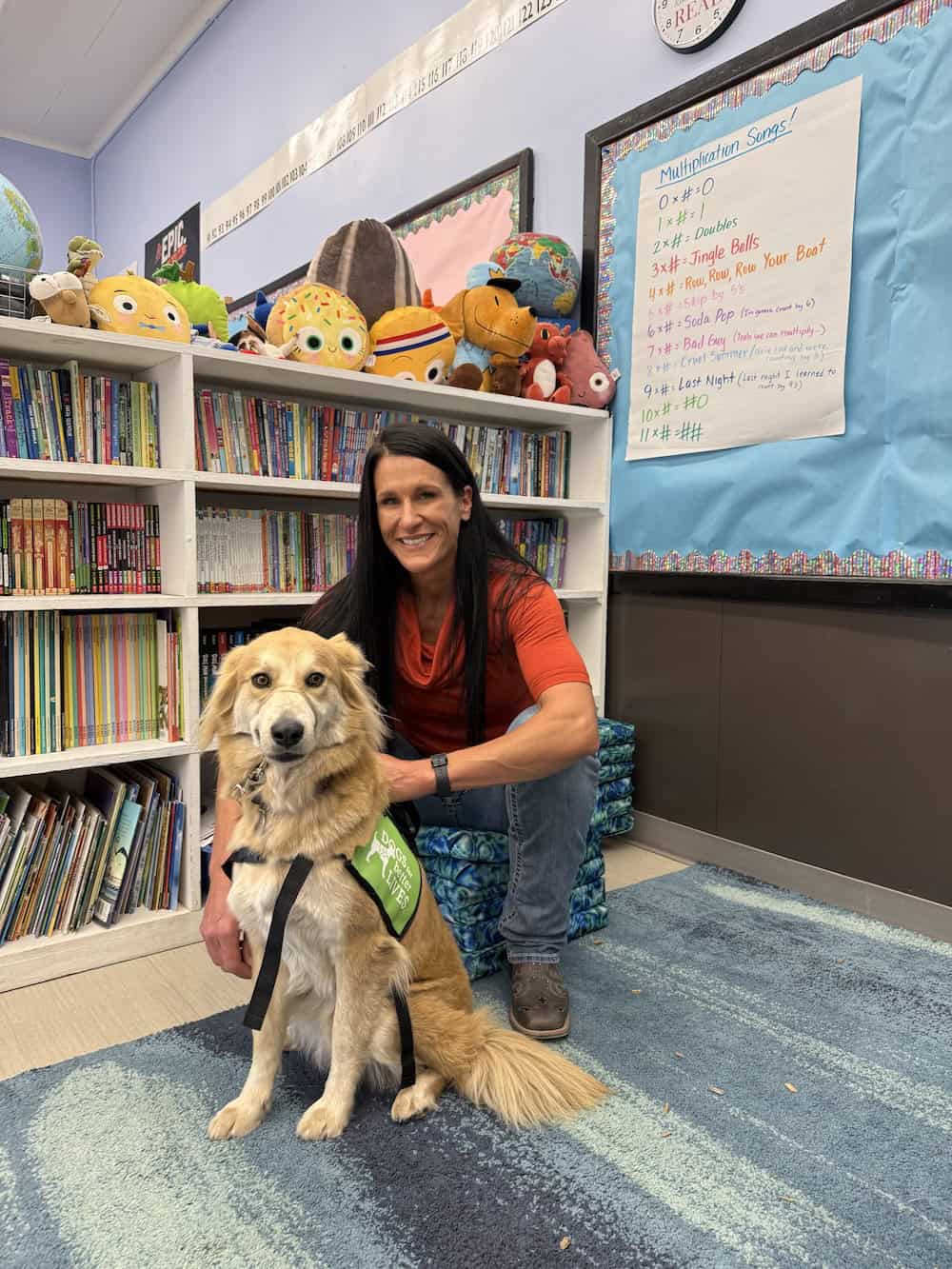 From Shelter Dog to Facility Dog: Rue Finds Her Purpose